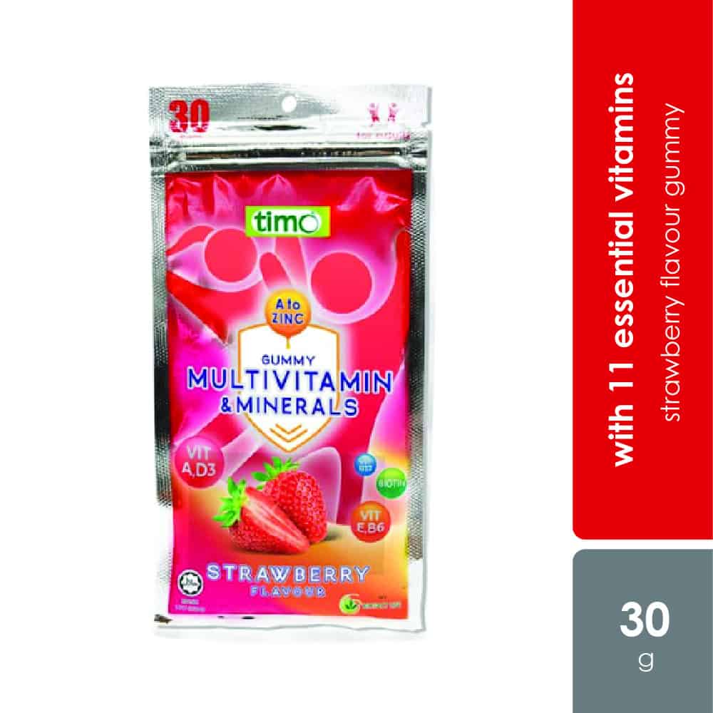 timo-gummy-multivitamin-minerals-apple-lemon-strawberry-flavour-30g-1s-with-11-essential-vitamins-strawberry