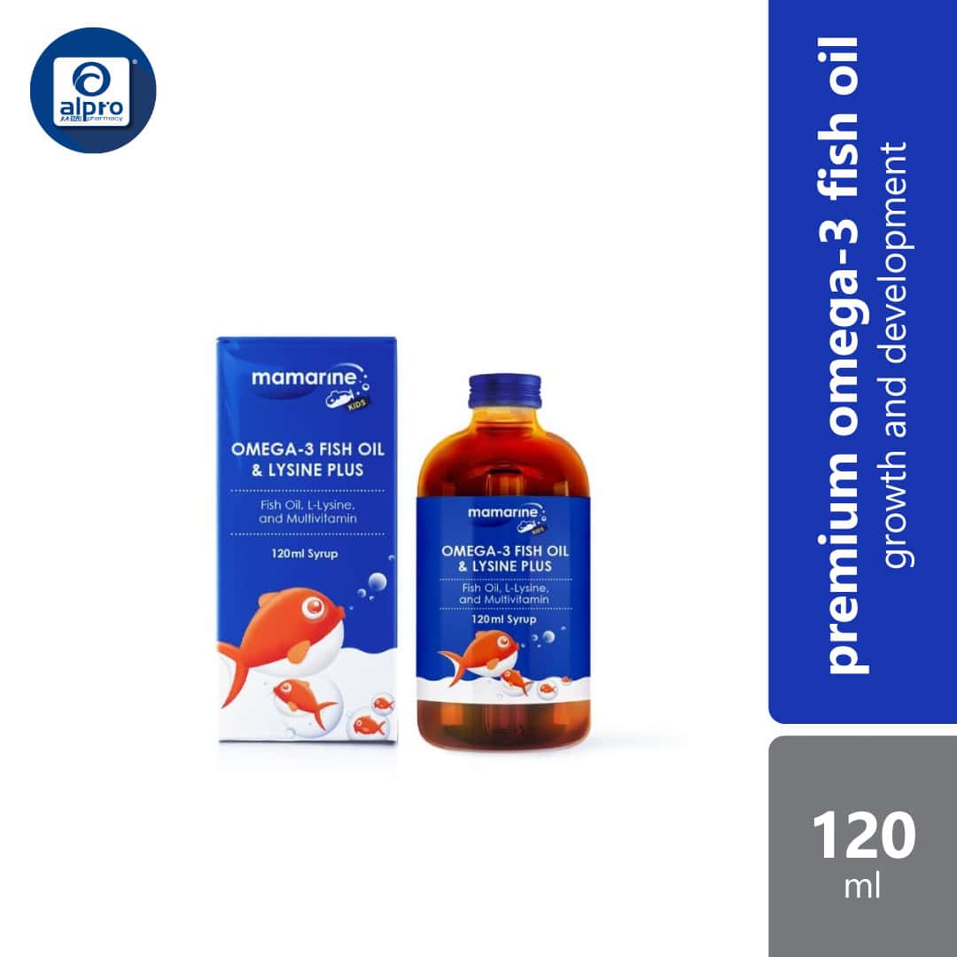 mamarine-omega-3-fish-oil-lysine-plus-120ml
