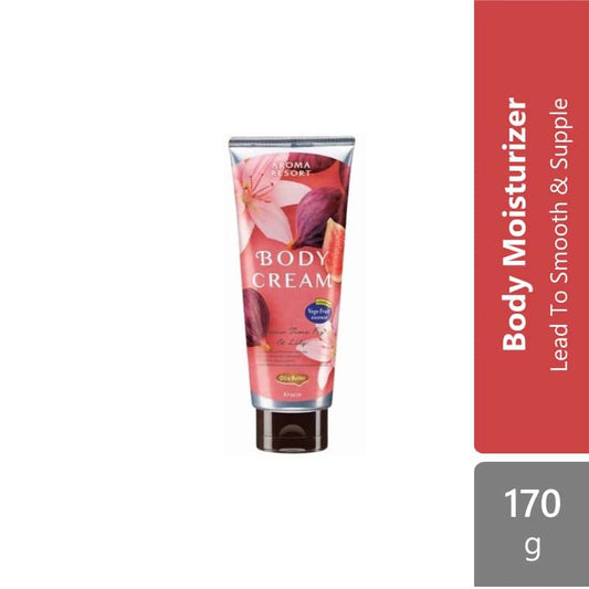 kracie-aroma-resort-body-cream-170g-muguet-orange-fig-lily-lily