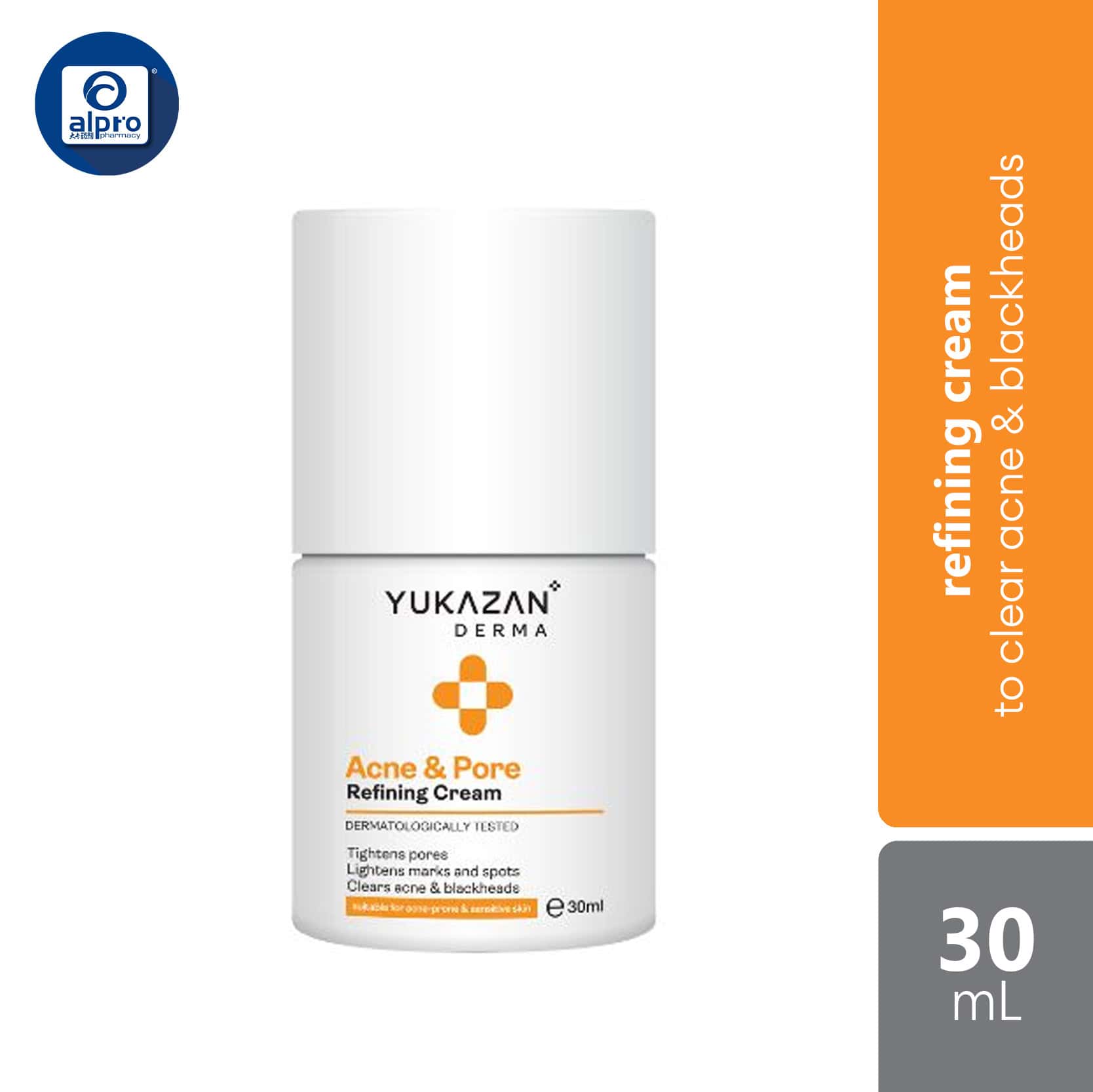 yukazan-derma-refining-cream-acne-pore-30ml-acne-removal-cream-reduce-acne-in-7-days