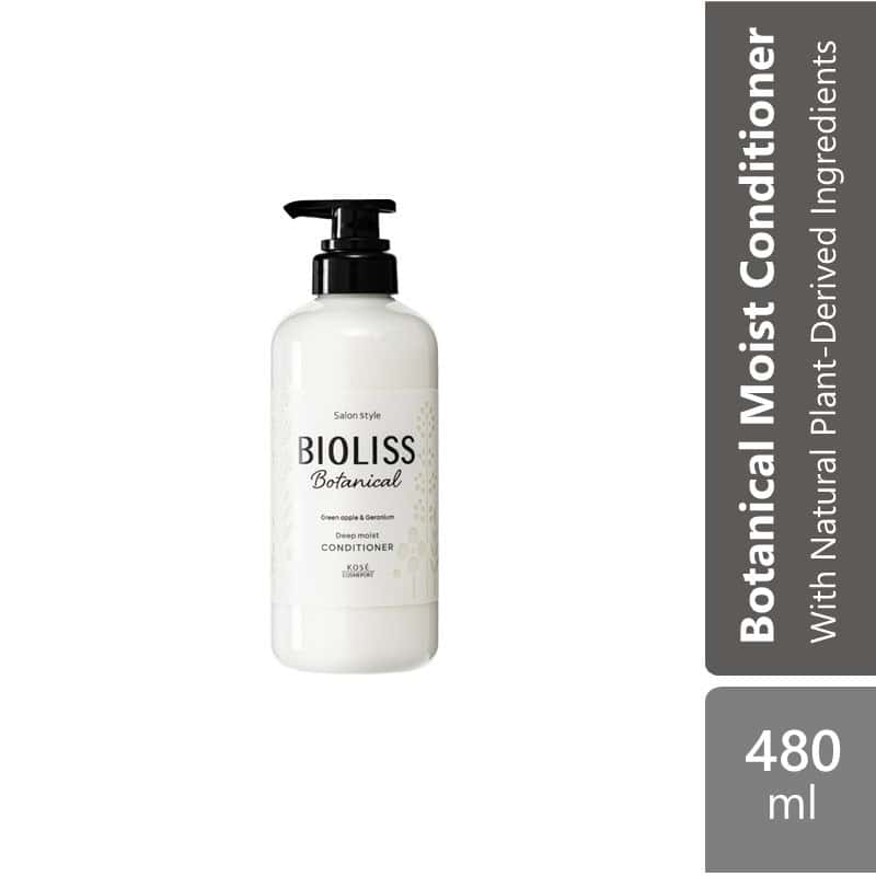 kose-cosmeport-salon-style-bioliss-botanical-conditioner-480ml-deep-moist-smooth-sleek product image 1