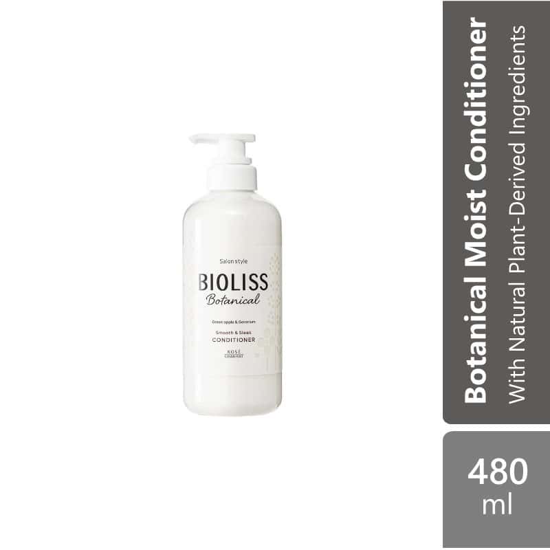 kose-cosmeport-salon-style-bioliss-botanical-conditioner-480ml-deep-moist-smooth-sleek product image 1