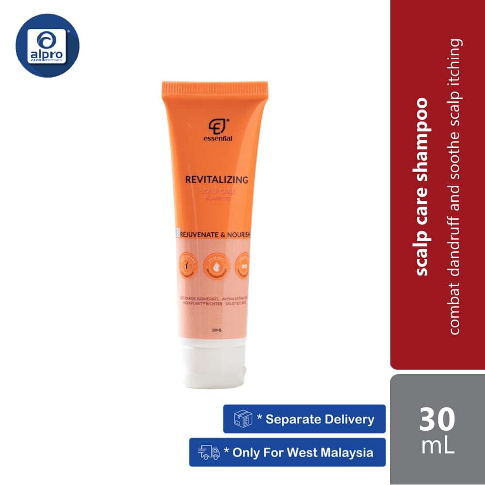 essential-revitalising-scalp-shampoo-30ml-for-itching-hair-loss-scalp-acne-dandruff-dryness