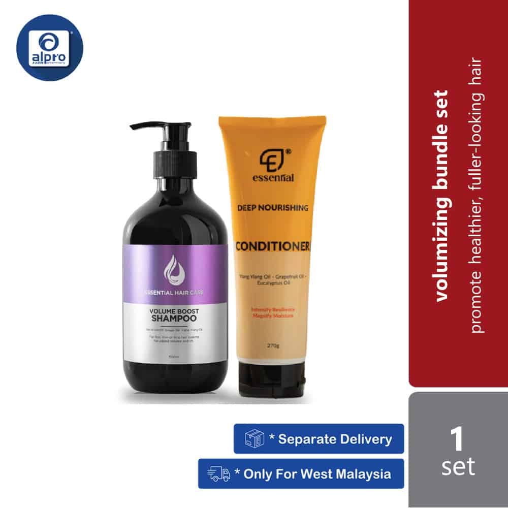 essential-hair-care-volumizing-bundle-set-nourish-hair-and-scalp-prolonging-hair-moisture