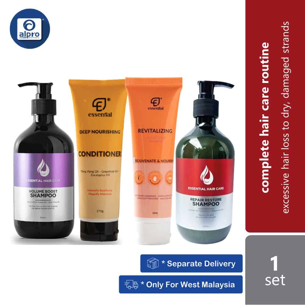 essential-hair-care-complete-hair-care-routine-bundle-set-help-strengthen-silky-hair-and-promote-hair-growth