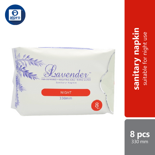 lavender-sanitary-pad-for-night-330mm-8s-to-provide-protection-and-comfort