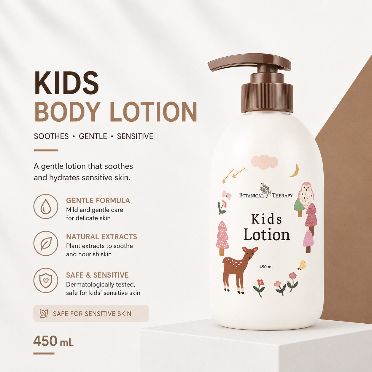 Botanical Therapy Kids Shampoo Citrus & Floral 450mL | Signature Citrus & Floral Scent