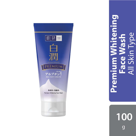 hada-labo-arbutin-premium-whitening-face-wash-100g