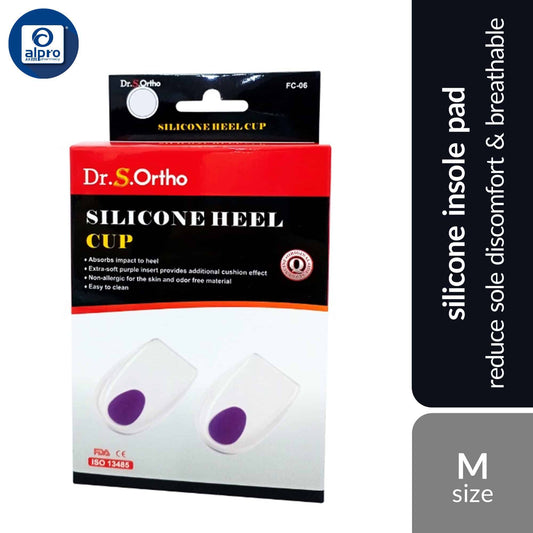 dr-s-ortho-silicone-heel-cup-fc06-s-m-l-xl-reduce-sole-discomfort-breathable-m