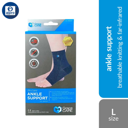 grace-care-ankle-support-ad320-size-s-l-breathable-knitting-far-infrared product image 1