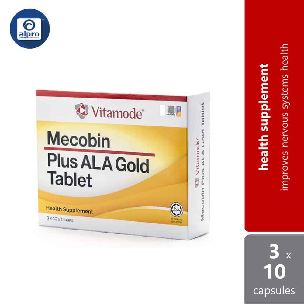 vitamode-mecobin-ala-gold-30s-improves-nervous-systems-health