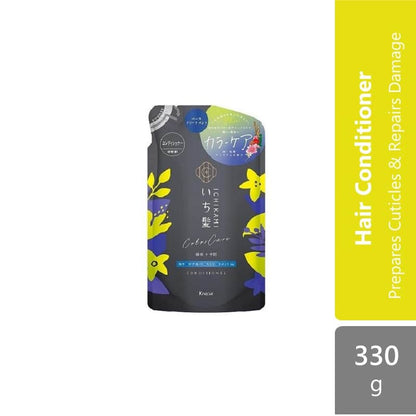 kracie-hair-conditioner-refill-pack-330g-moisturising-smoothing-color-care-base-treatment-color-care