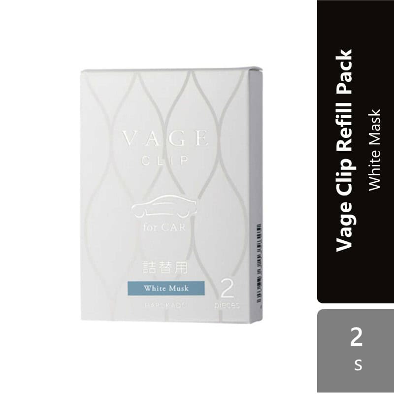 sugi-harukado-vage-clip-for-car-refill-pack-2-4gx2-5-scents-white-musk