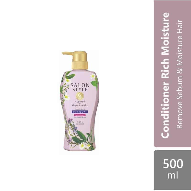 kose-cosmeport-salon-style-conditioner-500ml-air-in-smooth-rich-moisture-rich-moisture