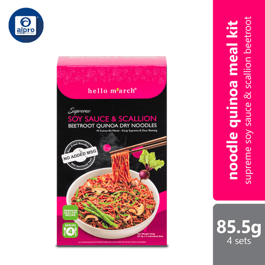 hello-march-noodle-meal-kit-supreme-soy-sauce-scallion-beetroot-quinoa-dry-noodles-4-individual-servings-with-paste