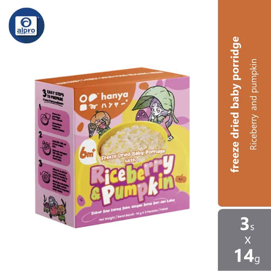 hanya-freeze-dried-baby-porridge-with-riceberry-pumpkin-3s-x-14g-kids-healthy-snacks