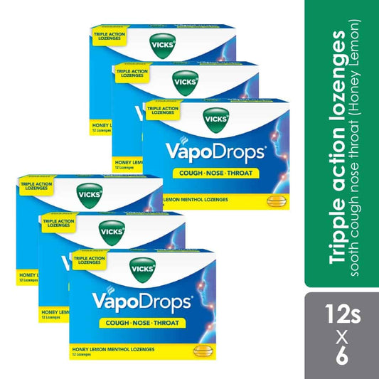 vicks-vapodrops-cough-honey-lemon-12s-x-6-triple-action-lozenges
