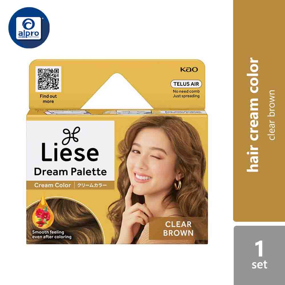 liese-dream-palette-cream-hair-color-1-set-cream1-20g-cream2-20g-pink-brown-clear-brown-matt-ash-natural-brown-clear-brown