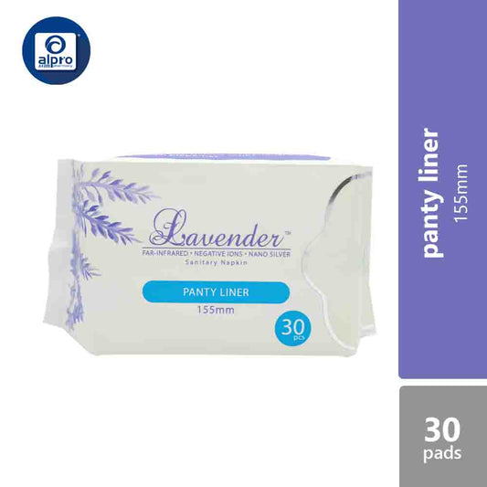 lavender-far-infrared-panty-liner-155mm-30pcs-maximum-protection