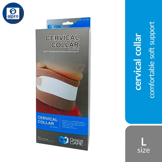 grace-care-cervical-collar-with-soft-foam-cf330-size-s-m-l-xl-comfortable-soft-support-l