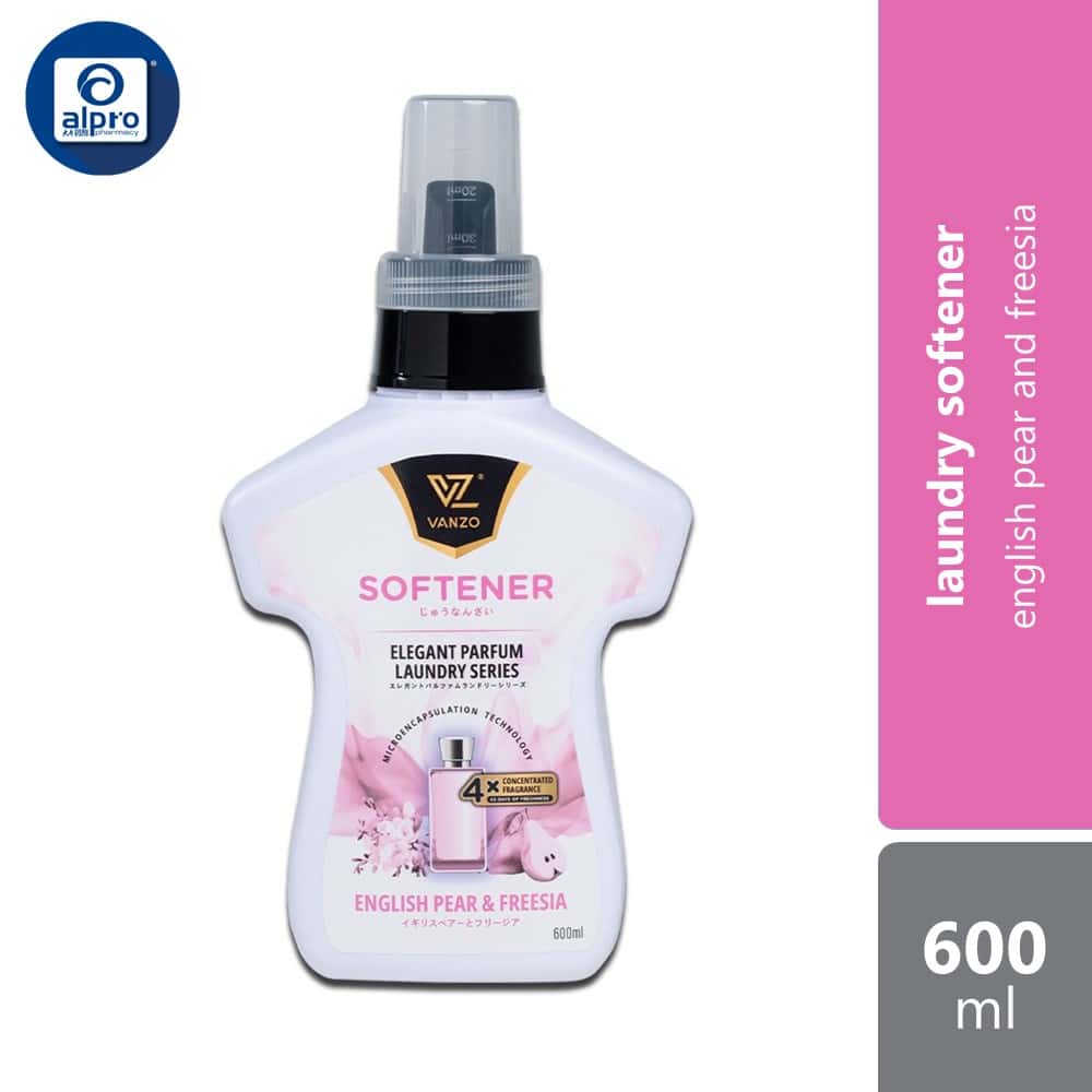 vanzo-softener-english-pear-freesia-blooming-jasmine-floral-radiance-600ml product image 1