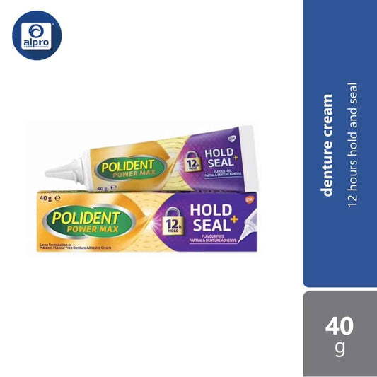 polident-power-max-seal-denture-adhesive-cream-40g-flavour-free