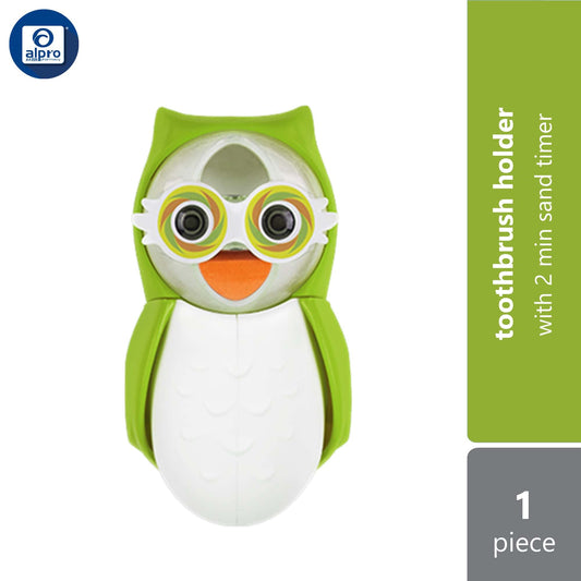 flipper-owl-toothbrush-cover-with-timer-earthy-hearty-smarty-1s-interactive-2-minute-sand-timer-earthy
