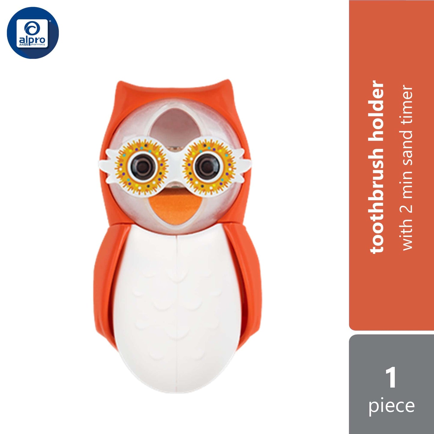 flipper-owl-toothbrush-cover-with-timer-earthy-hearty-smarty-1s-interactive-2-minute-sand-timer-hearty