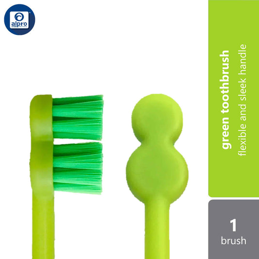 one-morning-toothbrush-green-purple-blue-red-1s-flexible-and-sleek-handle-green