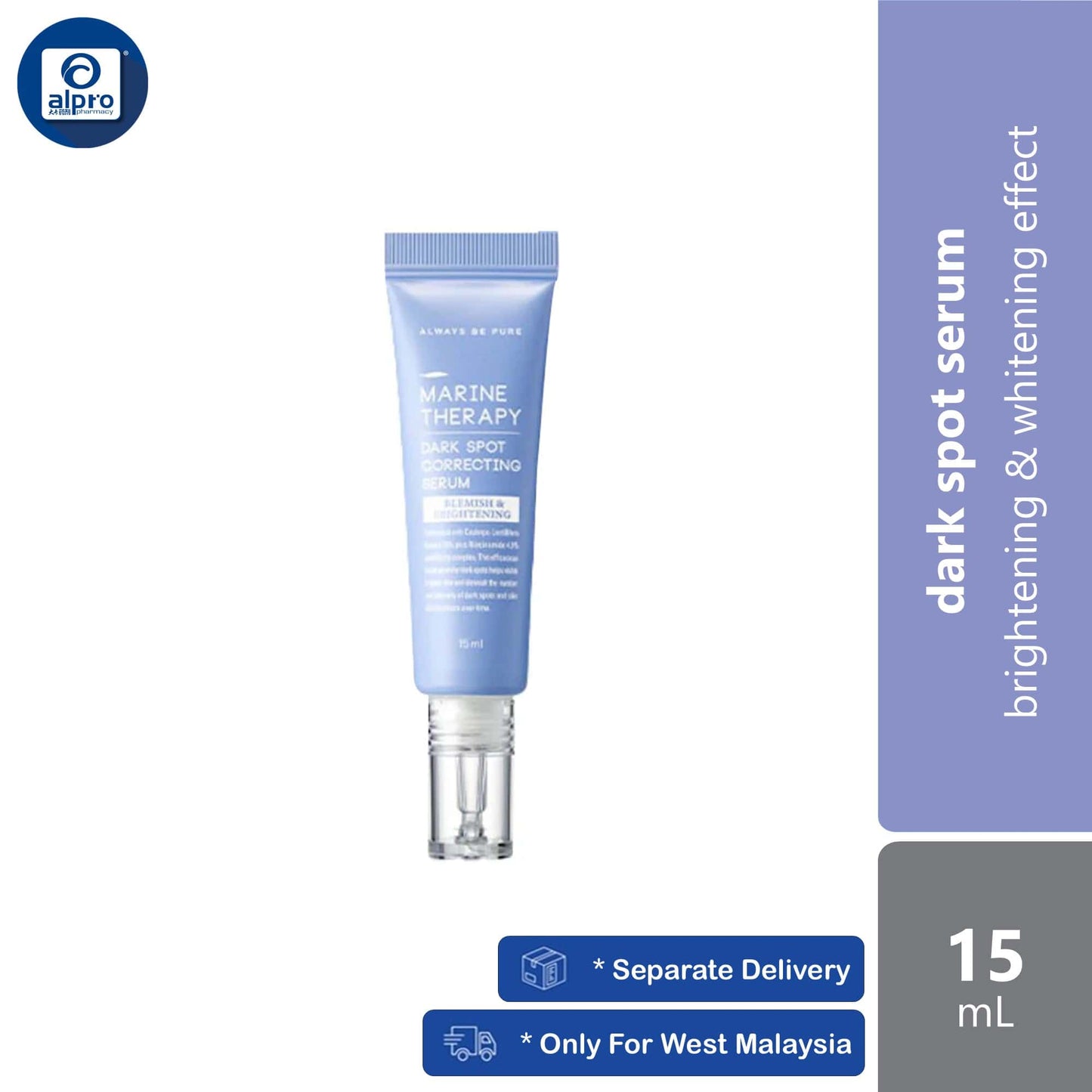 always-be-pure-marine-therapy-dark-spot-correcting-serum-trial-size-15ml-brightening-whitening-effect