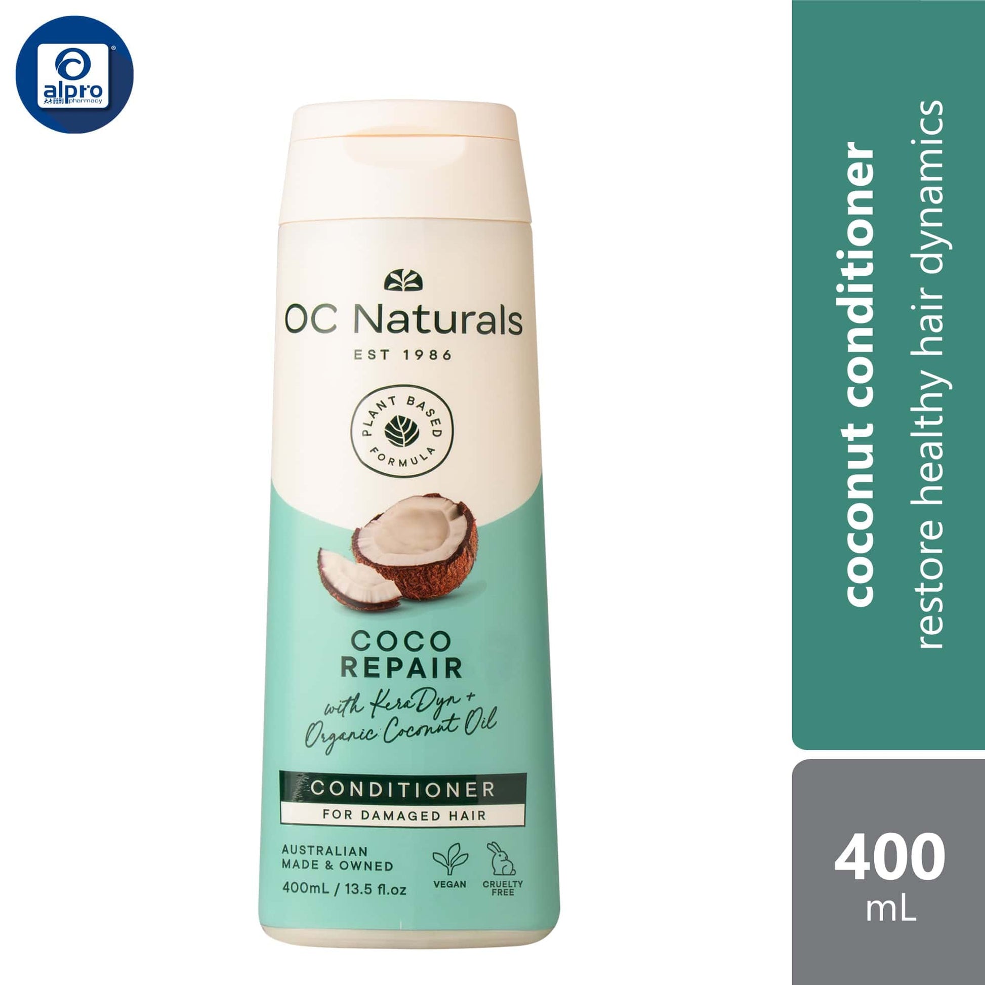 oc-naturals-coco-repair-conditioner-400ml-restore-healthy-hair-dynamics