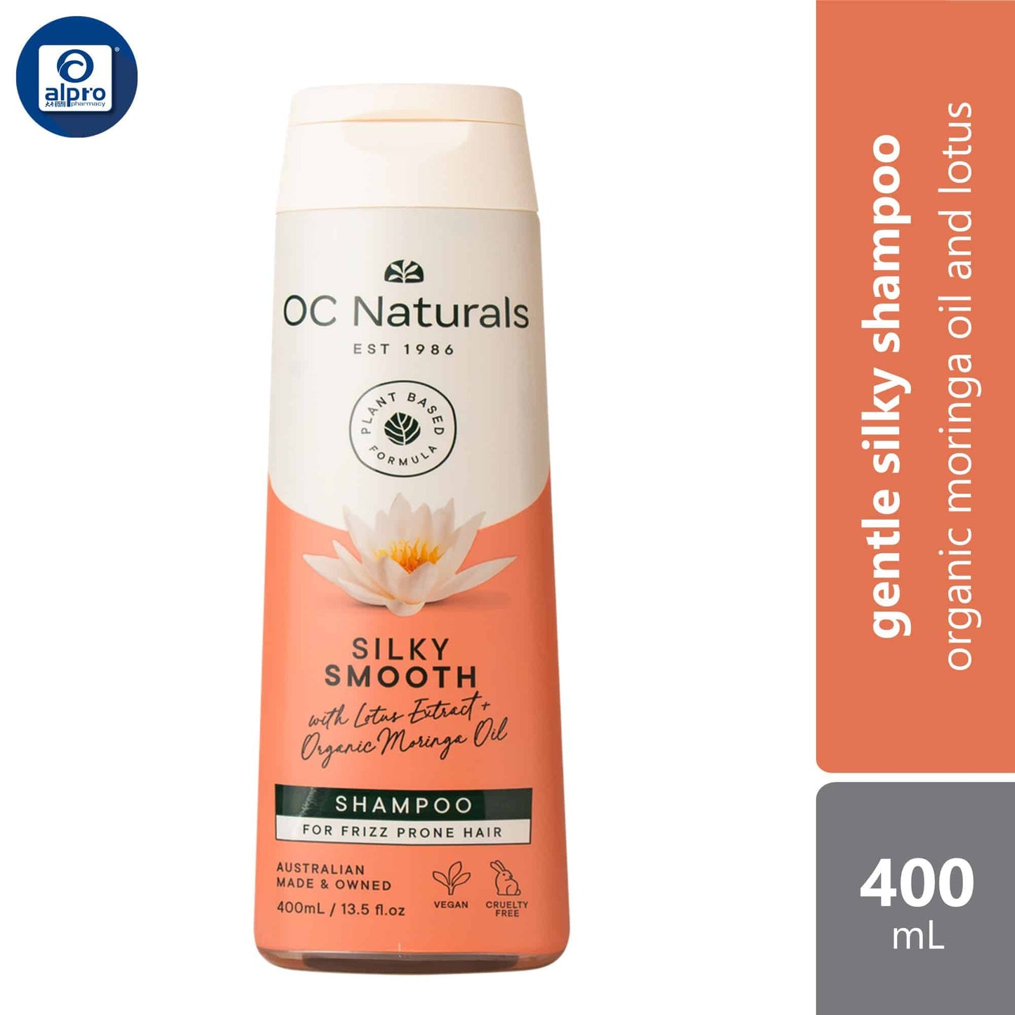oc-naturals-silky-smooth-shampoo-400ml-organic-moringa-oil-and-lotus