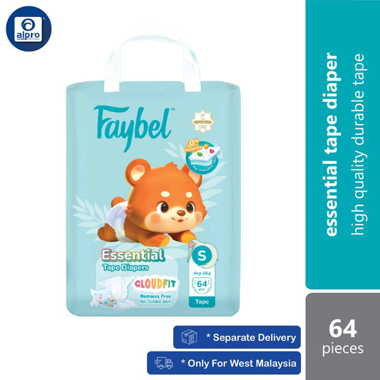 faybel-essential-tape-diapers-size-s-64pcs-high-quality-durable-tape