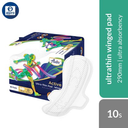 respack-activ-ultra-thin-panty-liner-wing-pad-breathable-ultra-absorbency product image 1
