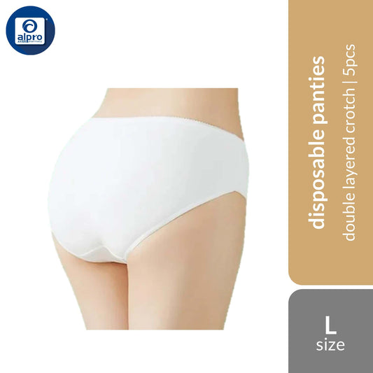 kleenzpro-100-cotton-disposable-underwear-women-size-l-xl-xxl-xxxl-5pcs-double-layered-crotch-l