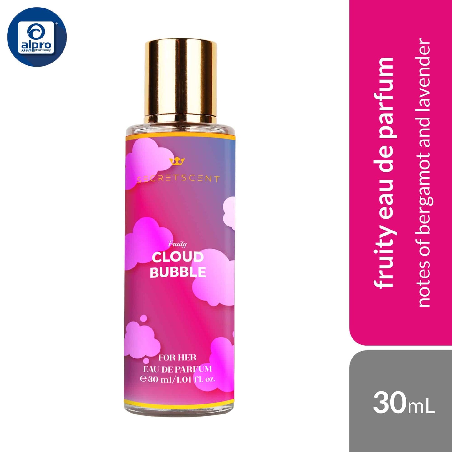 sugarbomb-secret-scent-eau-de-parfum-for-her-assorted-premium-scents-30ml-sweet-and-elegant-aroma product image 1
