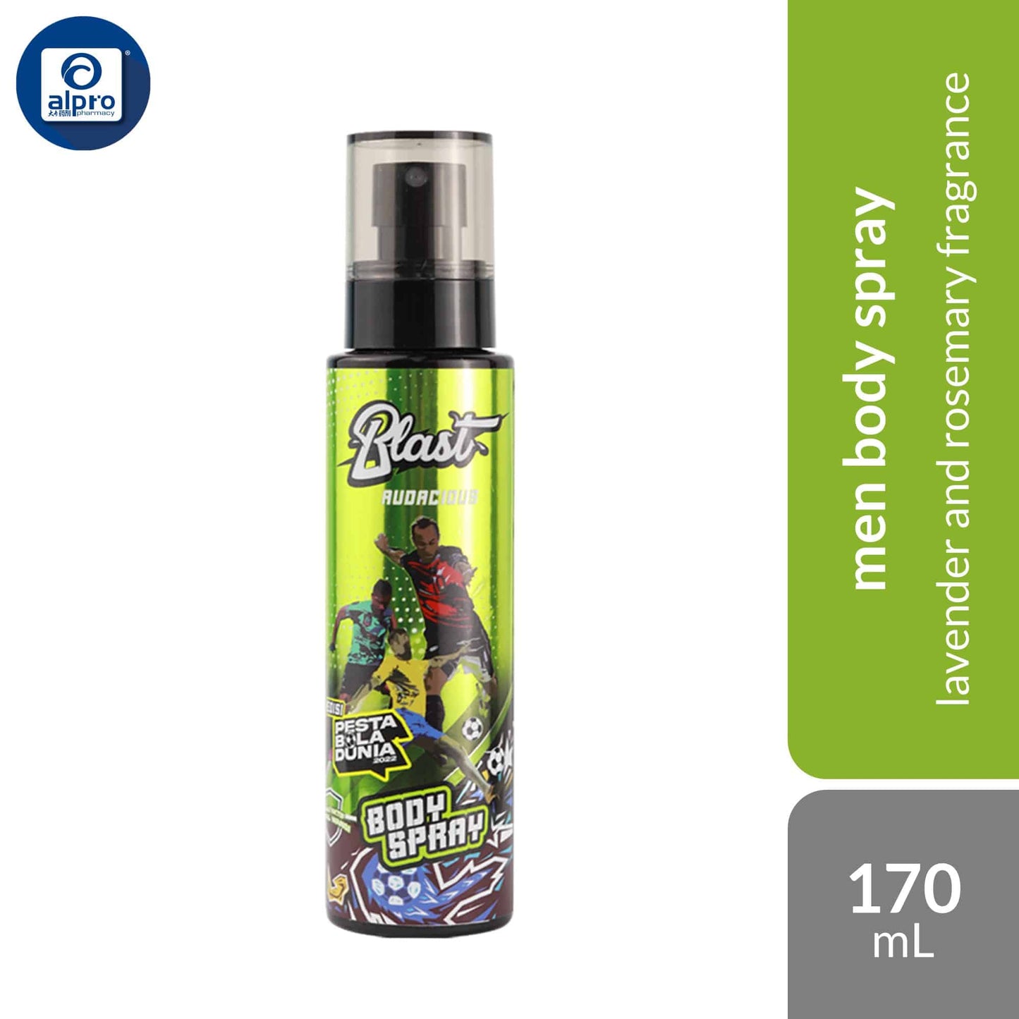 sugarbomb-blast-power-spray-audacious-blazing-extreme-170ml-lavender-and-rosemary-fragrance product image 1