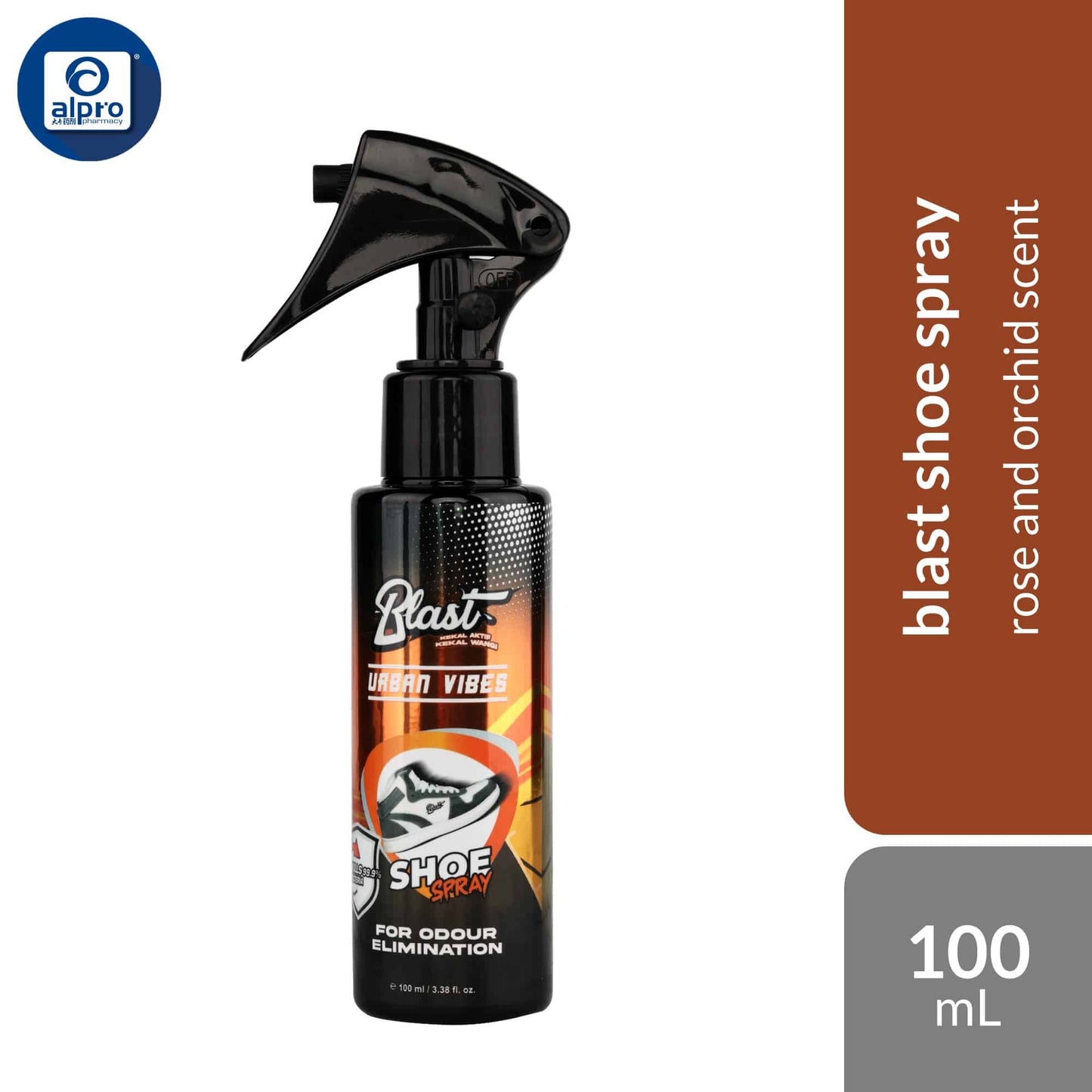 sugarbomb-blast-shoe-spray-power-up-urban-vibes-next-magic-100ml-refreshing-odor-for-smelly-shoes product image 1