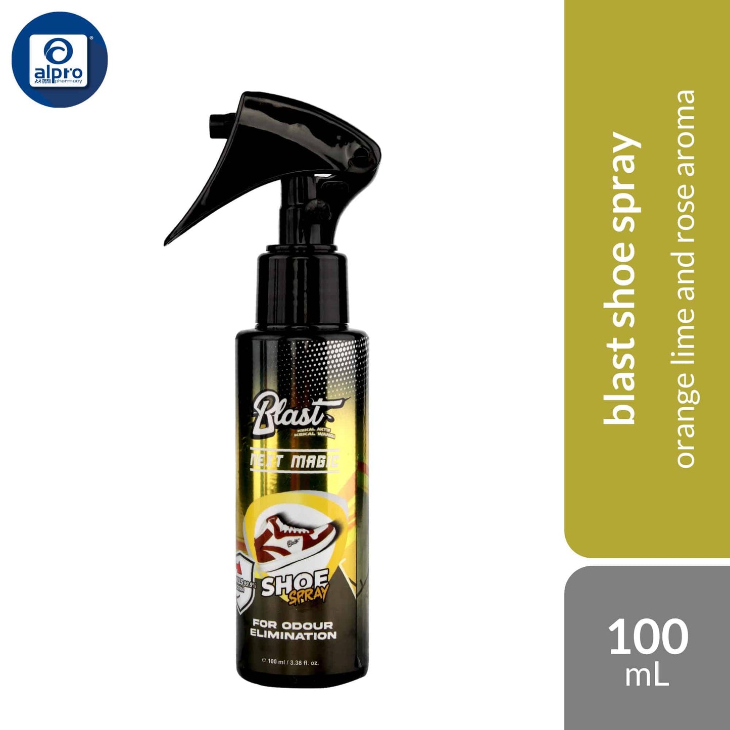 sugarbomb-blast-shoe-spray-power-up-urban-vibes-next-magic-100ml-refreshing-odor-for-smelly-shoes product image 1
