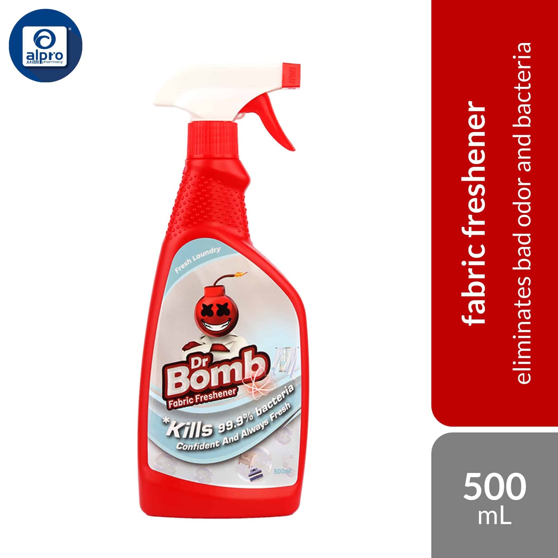 sugarbomb-dr-bomb-fabric-freshener-fresh-laundry-sakura-berry-mellow-500ml-eliminates-bad-odor-and-bacteria product image 1