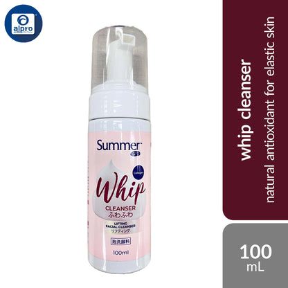 summer-natsu-whip-cleanser-foam-brightening-lifting-hydrating-100ml-gentle-and-thorough-cleansing-lifting