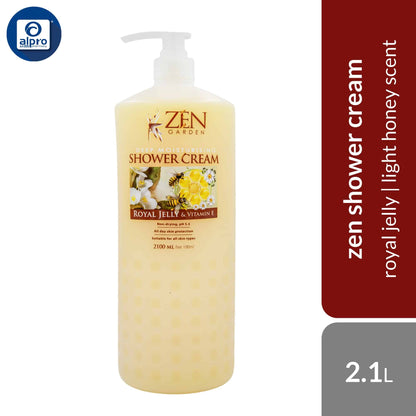 zen-garden-shower-gel-goat-milk-lavender-royal-jelly-2-1l-smoothen-and-soften-skin-royal-jelly