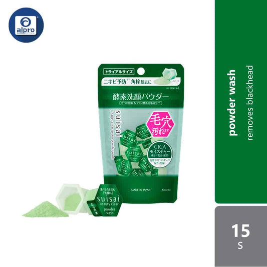 suisai-beauty-clear-green-powder-wash-15s-removes-blackhead