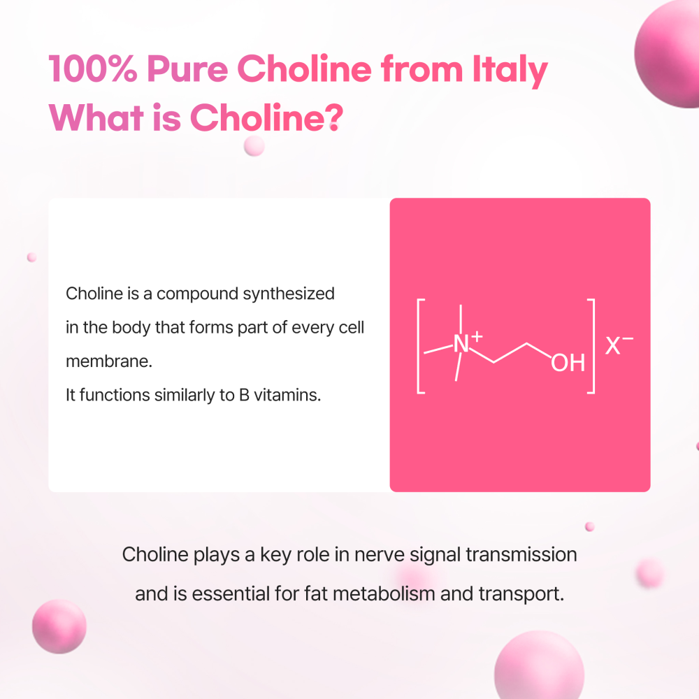 Dr.Blet Choline Myo-Inositol 4000 30s | High Potency Supplement For Women