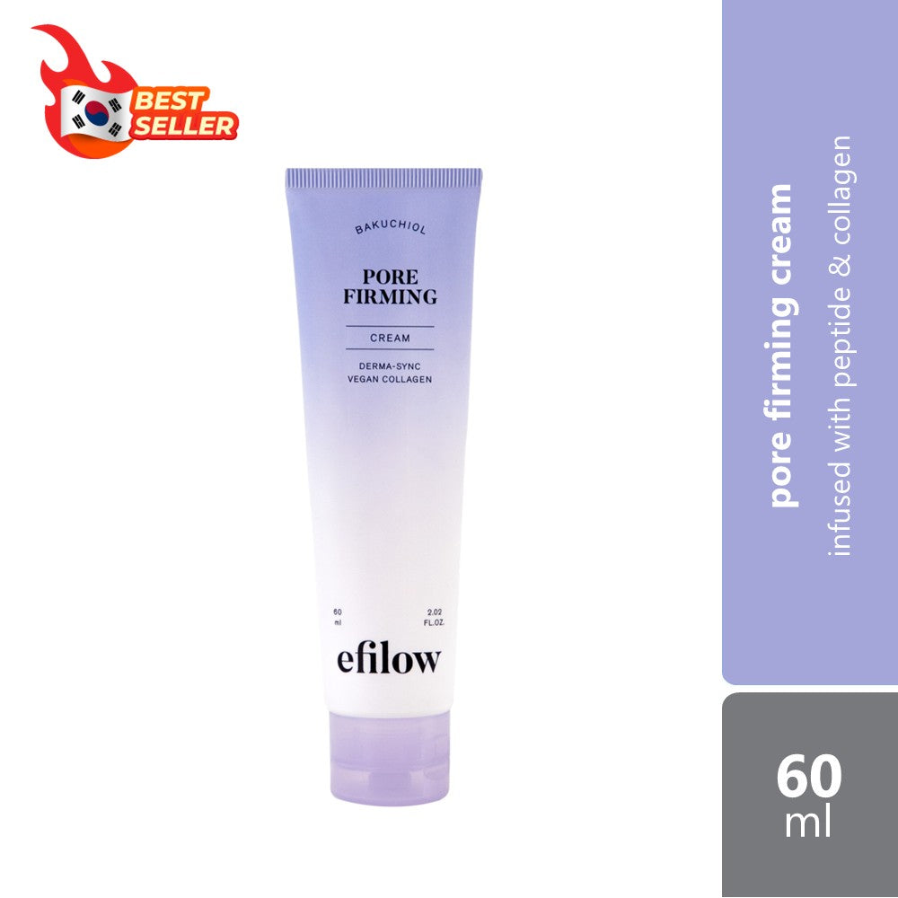 efilow Bakuchiol Derma-Sync Pore Firming Cream 60mL | Infused With Peptide & Collagen