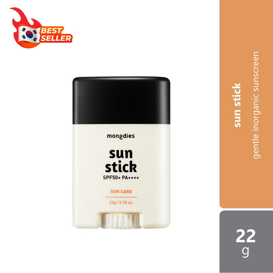 mongdies Excellent Sun Stick SPF50+ PA+++ 22g | Smooth UV Defence