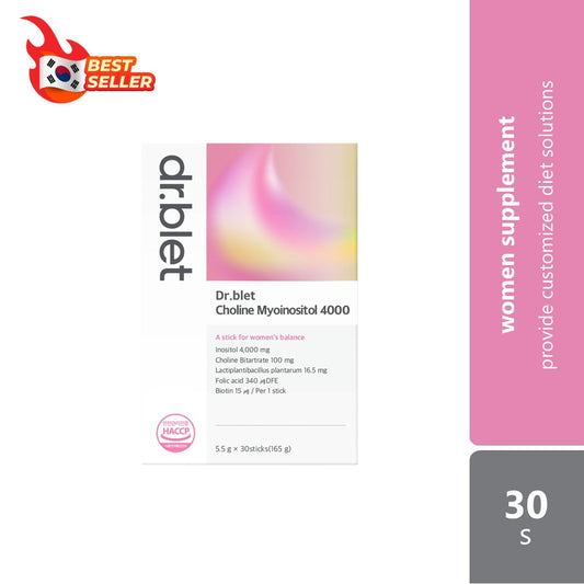 Dr.Blet Choline Myo-Inositol 4000 30s | High Potency Supplement For Women