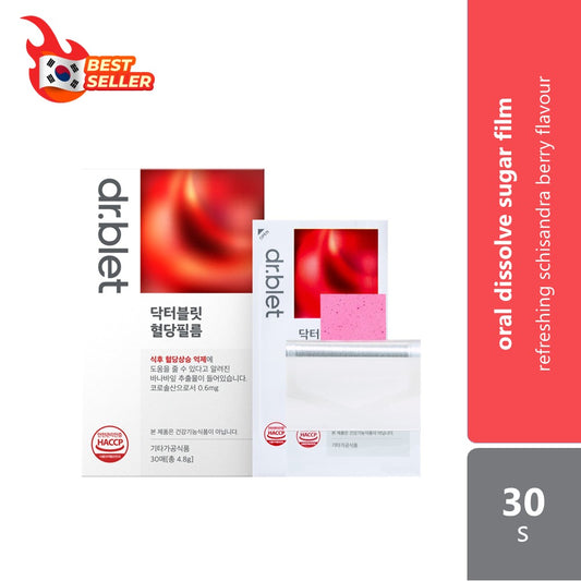 Dr.Blet Blood Sugar Film 30s | Refreshing Schisandra Berry Flavour