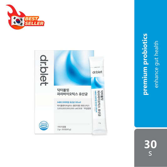 Dr.Blet Parabiotics Lactiplantibacillus 2g ×30s | Ultra-Potency Premium Probiotics