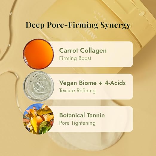 efilow Chaga Mushroom Biome Pore Clearing Pad 100s | Improve Skin Barrier & Nourish Pores